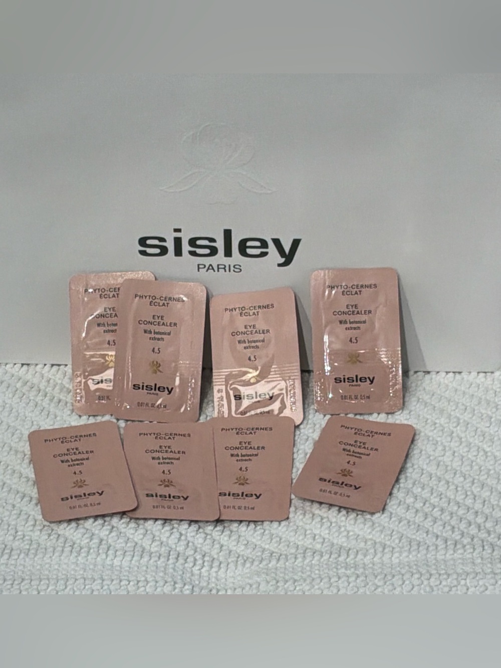 Sisley Paris Phyto-Cernes Eye Concealer 8 x .5ml 4.5 - TRAVEL SIZE! - 4ml total